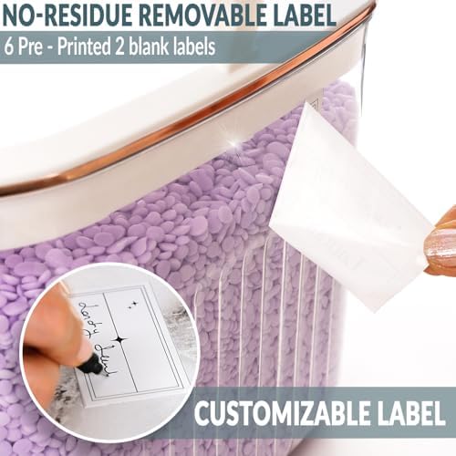 Laundry Room Organization and Storage Container - Wall & Cabinet Hanging - 7L / 236oz Large Capacity - Clear Container for Laundry Pods, Detergent Powder, Beads & Dryer Balls with Scoop & Labels
