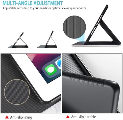 Bxgolkgd Tablet Case for Samsung Galaxy Tab A 8.0 Inch 2017(SM-T380/T385),Shockproof Stand Cover with Heat Dissipation,Auto Wake/Sleep Function,London Vintage Union Jack