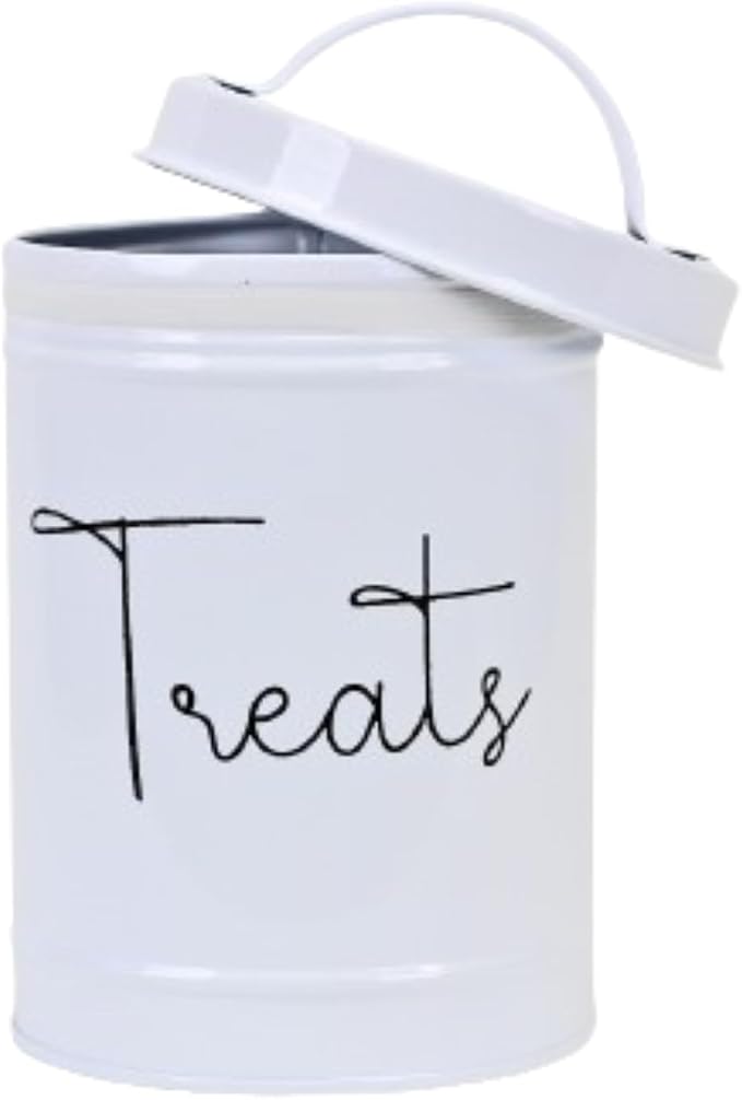 Midlee Metal Cat Food Storage Container - Treats