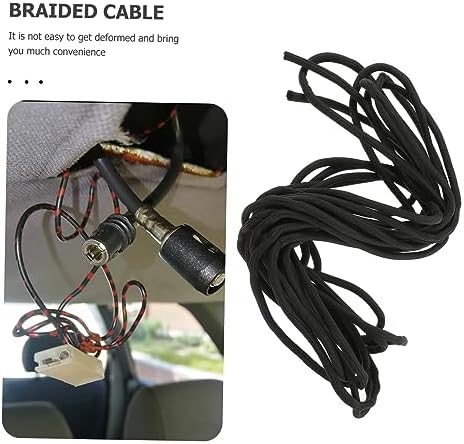 KICHOUSE Cable Management Sleeve Pet Braided Wire Organizer for Cords and Cables Flexible and Wrap for Use