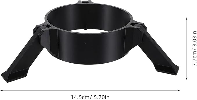 FAVOMOTO Portable Arrow Tube Holder with Base, Black Pet Detachable Rack | Stable Support for Indoor Ranges and Outdoor Target Practice, Sturdy Construction, Versatile Setup, Precision Stability