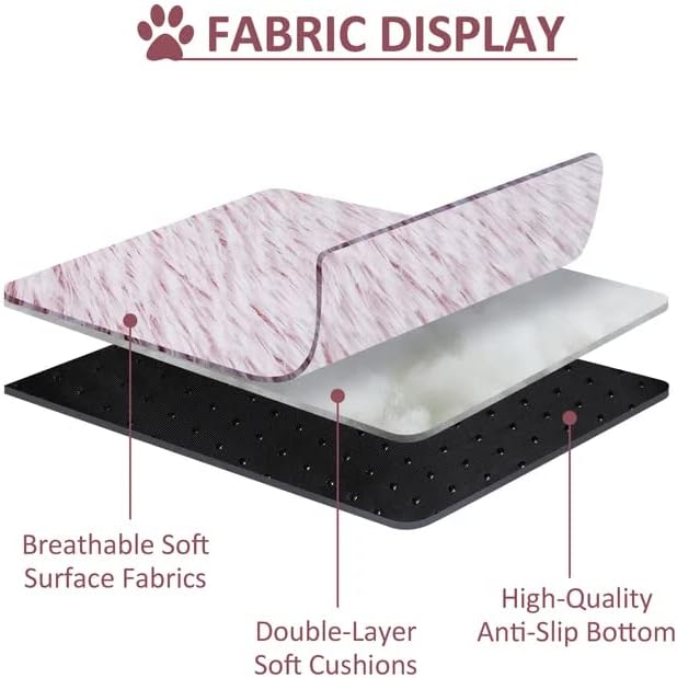 Round Fluffy Hooded Cat Bed Cave, Anti-Anxiety Cave Bed with Blanket | Hooded Cat Bed Cave, Cozy Cuddler Luxury Puppy Pet Bed, Anti-Slip Bottom and Machine Washable