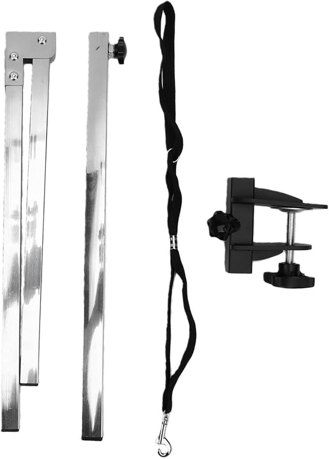 HEEPDD Dog Grooming Arm 304 Stainless Steel Adjustable Clamp