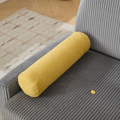 52" Corduroy Love seat Sofa Day Bed Recliner with Storage Pocket USB Charger Minimalist Design 2-Seat Sofa Set with Velvet Fabric for Living Room Office Apartment Gray