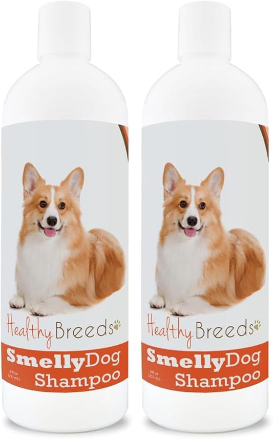 Healthy Breeds Pembroke Welsh Corgi Smelly Dog Baking Soda Shampoo 8 oz (Pack of 2)