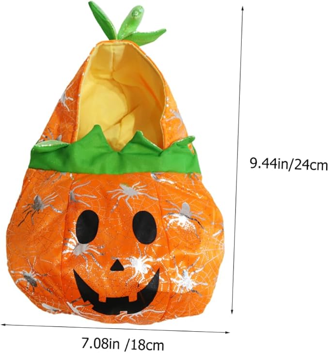 Toddmomy Halloween Pumpkin Dog Costume for Cats and Dogs Adorable Wear-Resistant Pet Apparel for Halloween Parties Comfortable and Breathable Design Easy to Reusable Outfit