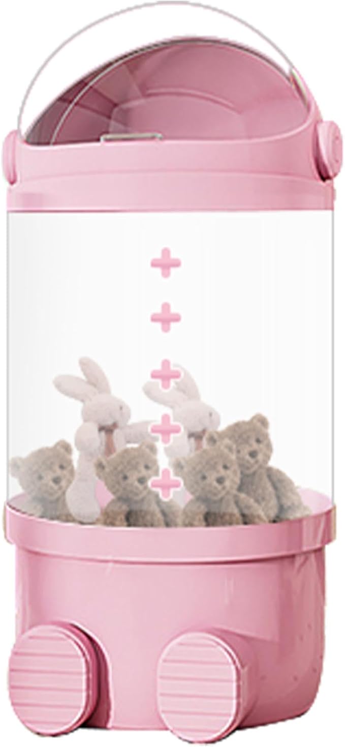Stuffed Animal Tube Transparent | Kids Plush Doll Clear Storage Tube for Plush Toy Display Storage Organizer Kids Room Nursery Playroom Home Decor Soft Toy