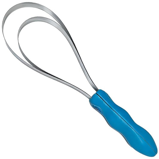 Horse Shedding Tool, Stainless Steel Shedding Blade for Horses & Dogs, Dog Shedding Brush for Double Coat Dogs, Deshedding Tool Grooming Brush for Horse Dog Cat(Double Loop)
