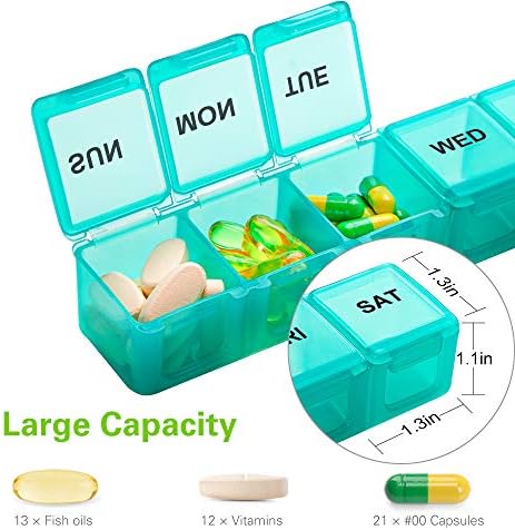 Pill Cutter + Pill Organizer 2 Pack