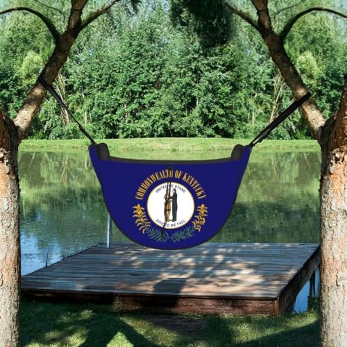 Kentucky State Flag Car Seat Organizer-Backseat Storage Bag for Travel | Waterproof Durable. Holds Snacks Gear Essentials. Fits Most Cars.