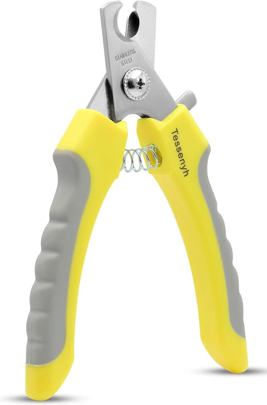 Professional Dog Nail Trimmers, Dog Nail Clippers for Large & Medium Dogs, Cats, and Pets, with Safety Lock and Protective Guard, 6.5 Inches