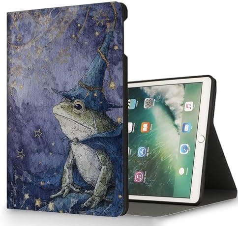 for Microsoft Surface Pro 11/10/9-13" 2024/2022 Tablet Case,Auto Wake/Sleep,Adjustable Stand Protective Cover - Magic Frog Wizard
