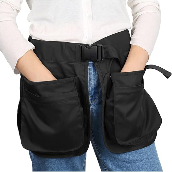 OLizee® Adjustable Waist Apron with Buckle Dog Trainer Apron Dog Trainer Clothing Waitress Apron Hair Stylist Apron