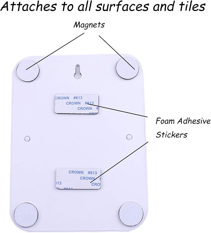 Pet Feeding Reminder for Dogs Cats - Magnetic Sticker 3 Times A Day Indication Chart Feed Your Pets, Magnets and Double Sided Tape, Did You Feed Your Dog Cat Fish Kid?
