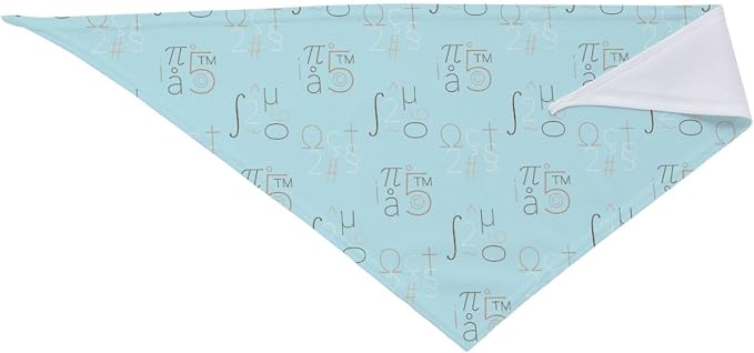 Teacher's Pet Dog Bandana,Funny Bandana Gift,Photo Prop Accessories for Dog Lovers Owner Gift,Triangle Reversible Fall Scarf, Adjustable (Blue)