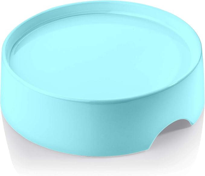 CatGuru Food Table for Cat Bowls, Elevated Feeding Station for Cat Food Bowl, Raised Stand for Pet Food and Water Bowls, Pet Feeder for Indoor Cats, Stress Free Stand for Pet Dishes or Plates (Aruba)
