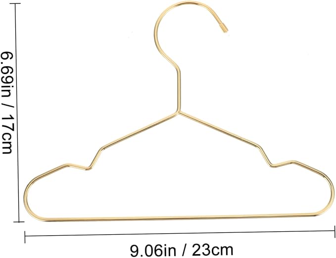 3pcs Dog Clothes Hangers Sturdy Pet Clothing Holders Iron Pet Apparel Organizer for Home