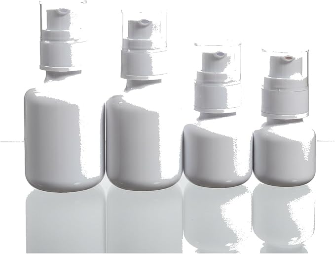 Refillable Cosmetic Spray Bottles, Opaque White PET for Skincare, Travel-Size Dispenser for Toners and Serums, 2 oz (1 PC)