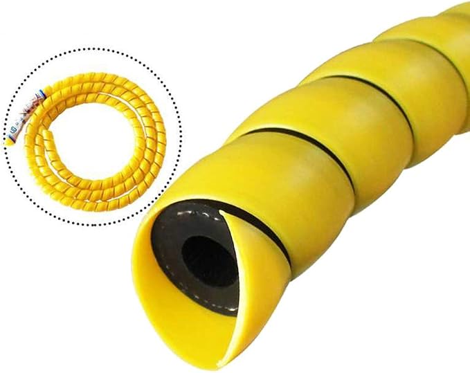 Dog and Cat Cord Protector 32.8ft Wire Protector Sleeve Covers for Cord Protects Your Pets from Chewing Through Insulated Cables 5 PCS/Pack 32.8ft in Total 10mm Width by FUNZON