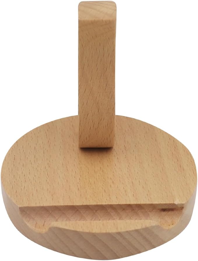 Cute Animal Cellphone Stand Holder Wooden Smartphone Desk Holder for Mobile Phones Cartoon Phone Stand Desk Ornament