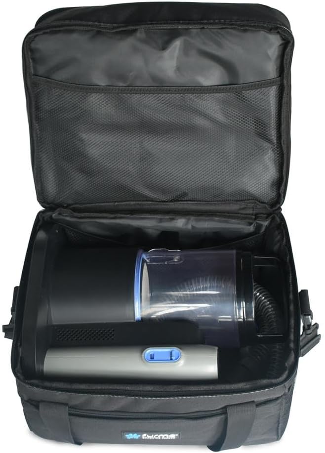 FURME Carrying Case for FM-02 Professional PLUS Grooming Vacuum Kit - Lightweight Bag with Multiple Compartmans & Pockets, Suitable for Traveling and Storage