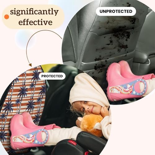 Car Seats Back Protector 2 PCS - Coconut Tree | with 3 Storage Pockets, Shield Seats From Dirt, Mud Scratches, Fits Cars SUVs Trucks and Jeeps