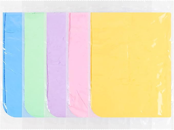 GabeFish 3 PCS Shammy Dog Towel, Quick Dry, Super Absorbent Towel for Cats, Pet Bath Towel for Drying Dogs Large 3PCS