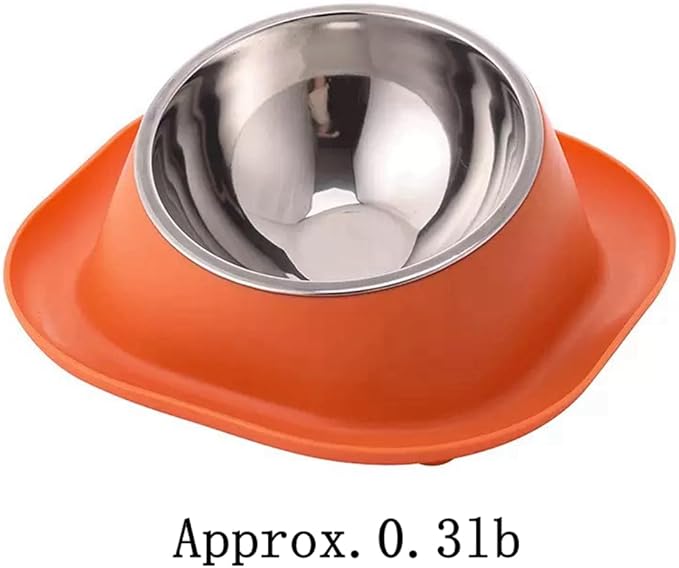 No Spill Cat Bowl Ant Proof Cat Dish for Kitten Pet Dog Small Animals Mint S