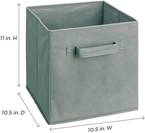 ClosetMaid 58657 Cubeicals Fabric Drawer, Gray (Pack of 2)