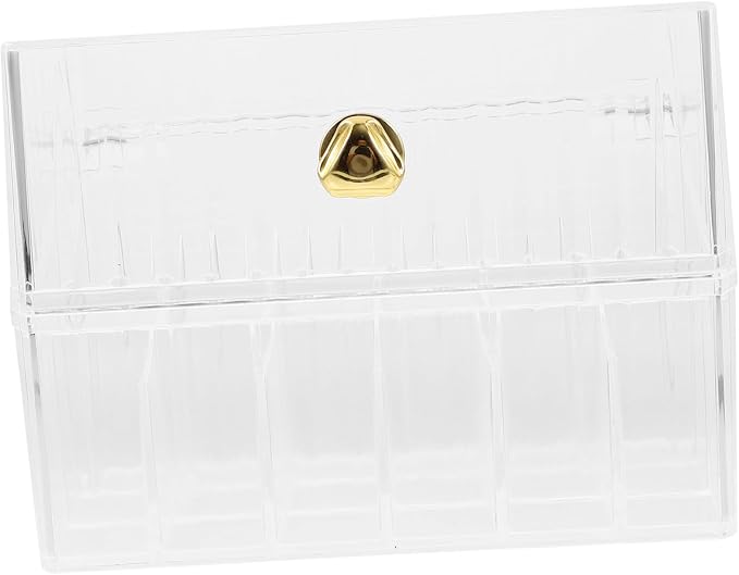 Cosmetics Storage Box Makeup Organizer Lid Lipstick Holder Lip-gloss Organizers Nail Polish Storage