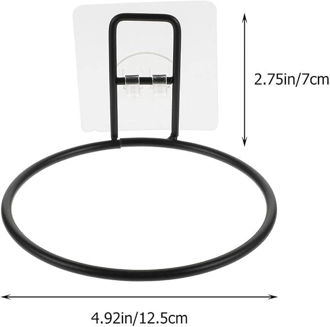 Wall-Mounted Pet Feeder Holder with Nail-Free Stickers, Iron and Plastic Food Bowl Rack for Cats and Dogs, Prevents Bowl Overturning and Food Spillage, for Pet Cage or House Use