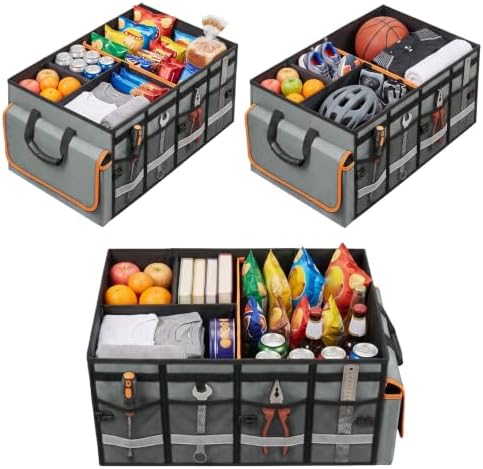 GDNasist Car Trunk Organizer and Storage for Car, SUV & Sedan