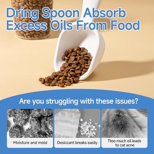 Diatom Drying Scoop 1/4 Cup for Pet Food