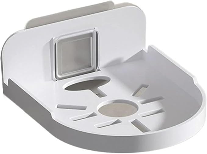 Wall Mount Camera Shelf 15-Piece Wall-Mounted Camera Holders – Household Monitoring Support for Living Room Wall Hangers(White)