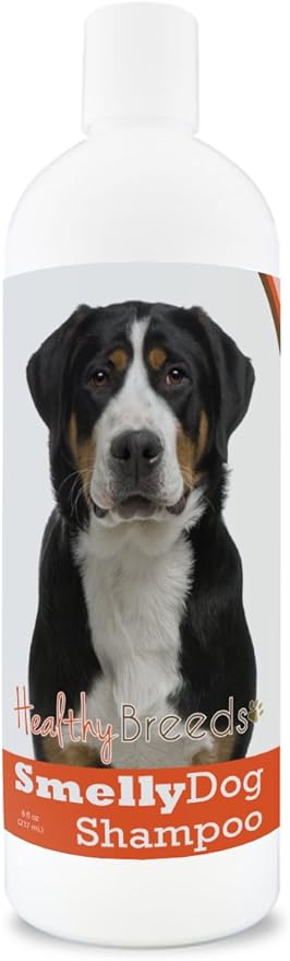 Healthy Breeds Greater Swiss Mountain Dog Smelly Dog Baking Soda Shampoo 8 oz