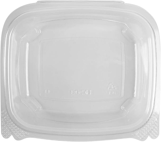 Karat [8oz -200 ct Small Clamshell Containers with Lids, For Berries, Fruits, Nuts, and Home Meal Prep - Clear Plastic Food Containers, Take Out Containers