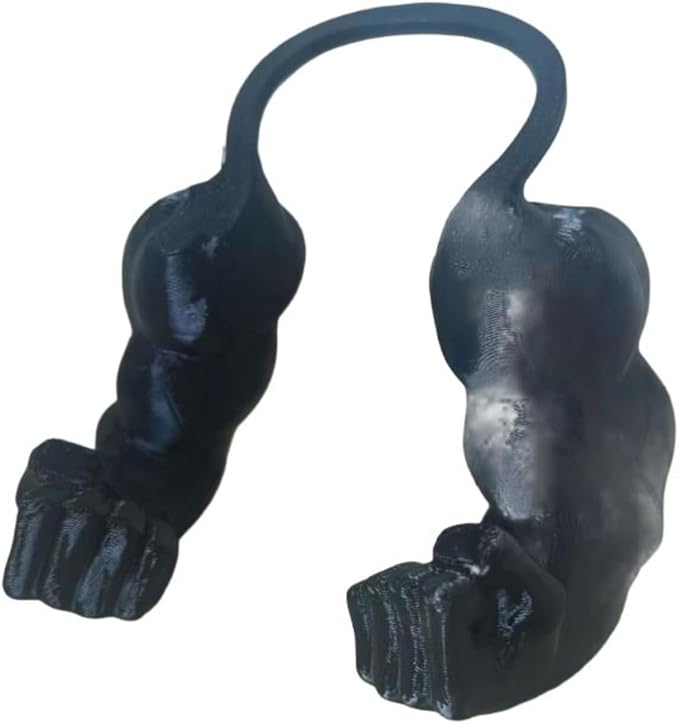 greenbar Muscle Arms for Cats, Cat Arms Muscle, Cat Arms, Black | Comfortable, Shoulder-Worn Cat Cosplay Accessory; Suitable For Halloween, Christmas, And Birthdays; Fits Small Cats And Dogs.