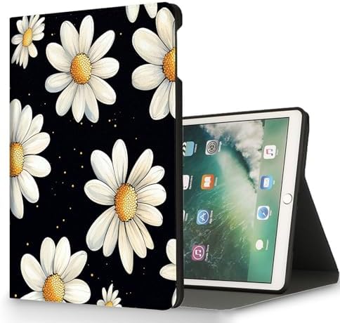 for Microsoft Surface Pro 11/10/9-13" 2024/2022 Tablet Case,Auto Wake/Sleep,Adjustable Stand Protective Cover - Daisy