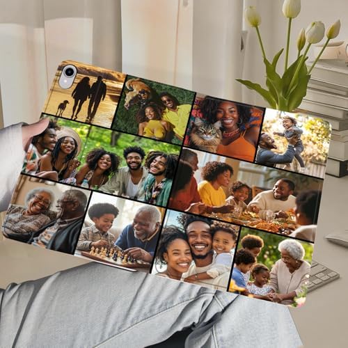 Custom Photo Personalized Flip Case for Samsung Galaxy Tab S11 11 inch(2025),Model Code: SM-X730/X736B, Samsung Galaxy Tablet Customized Picture Text Leather Stand Cover Protective Case