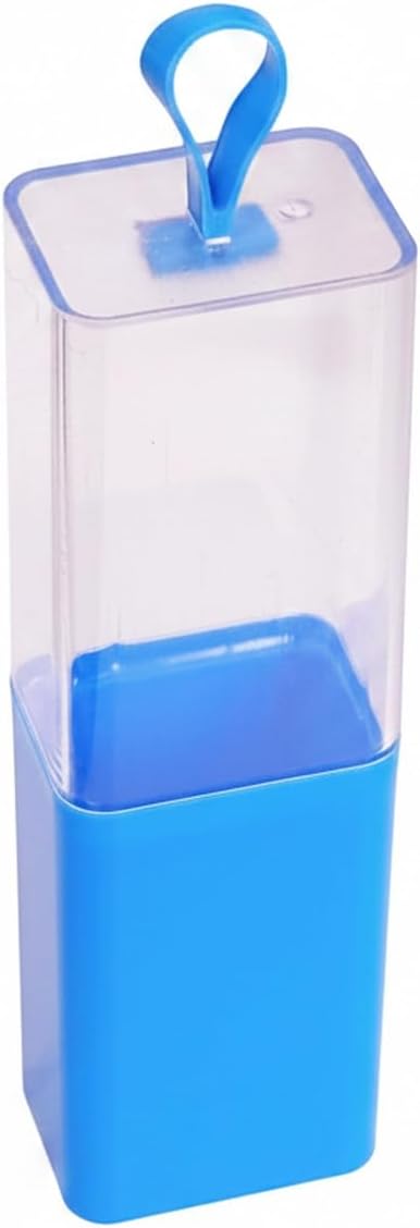 Stackable PET Storage Box, Rigid Clear Organizer for Cables & Small Items, Durable Transparent Container, 13 x 3.3 x 1.6 Inches