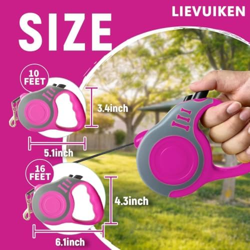 Retractable Dog Leash Automatic Telescopic Tractor Dog Tape