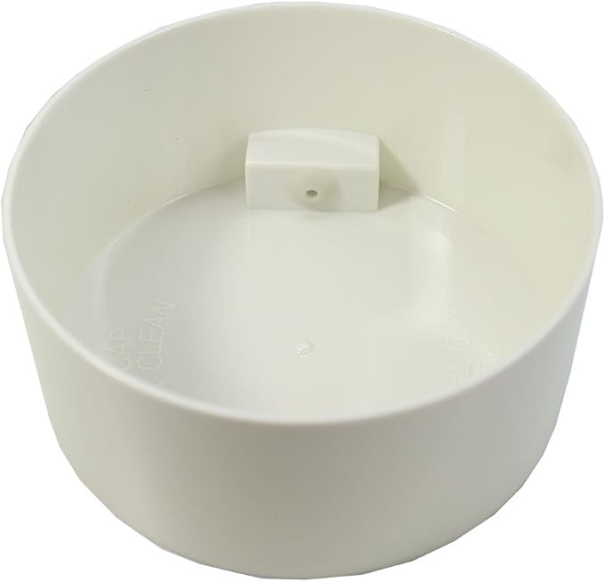 Pawvac 24 Ounce Vacuum Sealed Pet Food Storage Container; White/Black Paws