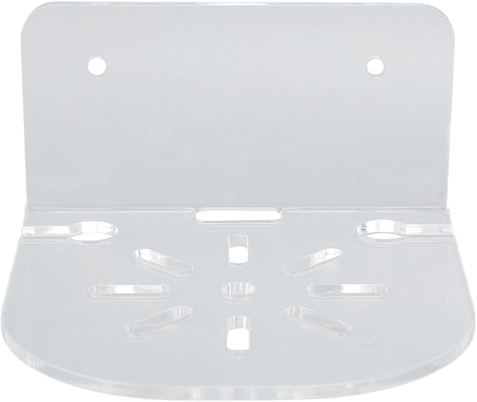 Acrylic Wall Mounted Transparent Holder for Security Camera Speakers Baby Monitoring Device