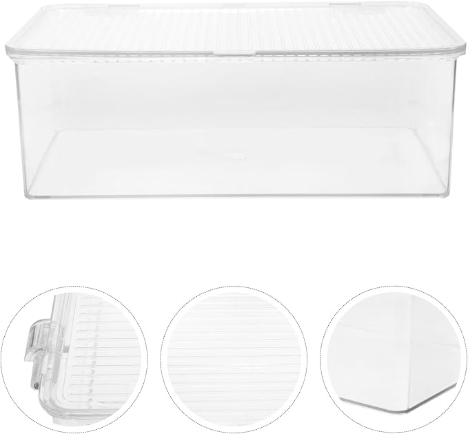 DOITOOL Cd Storage Box with Lid Capacity DVD Carrying Case Portable Organizer for and DVDs Lightweight and Design for Home Travel Use