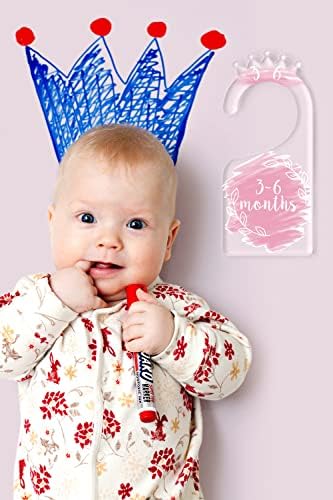 OneDream Acrylic Baby Closet Dividers, Baby Clothes Dividers for Closet