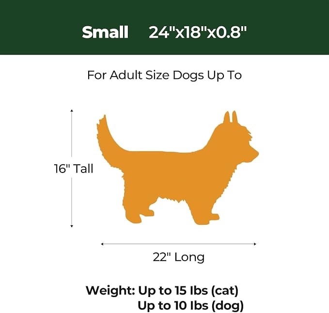 BALANCE Dog Crate Pad, Dog Foam Crate Mat Kennel Pad, Washable Water-Resistant Pet Bed Flat Dogs Cage Mat for Small Dogs, 2 Packs