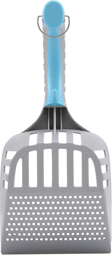 Fresh Step All-In-One Cat Litter Scoop with Ergonomic Handle, 2-Pack | Deep shovel design, ergonomic handle grip, Kitty Litter Scooper for fast and easy daily scooping