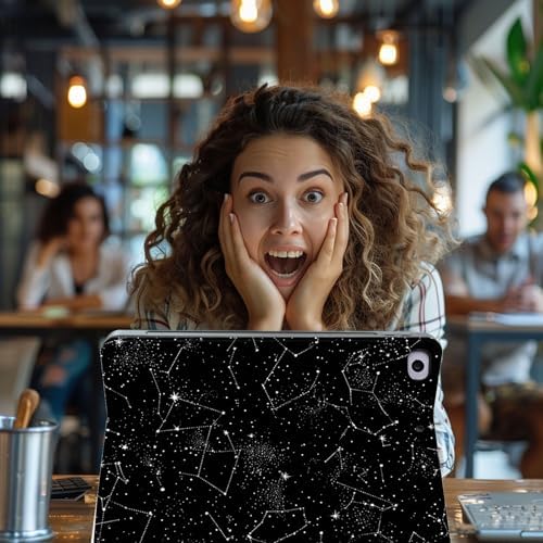 for Microsoft Surface Pro 8-13" 2021 Tablet Case,Auto Wake/Sleep,Adjustable Stand Protective Cover - Star Constellation