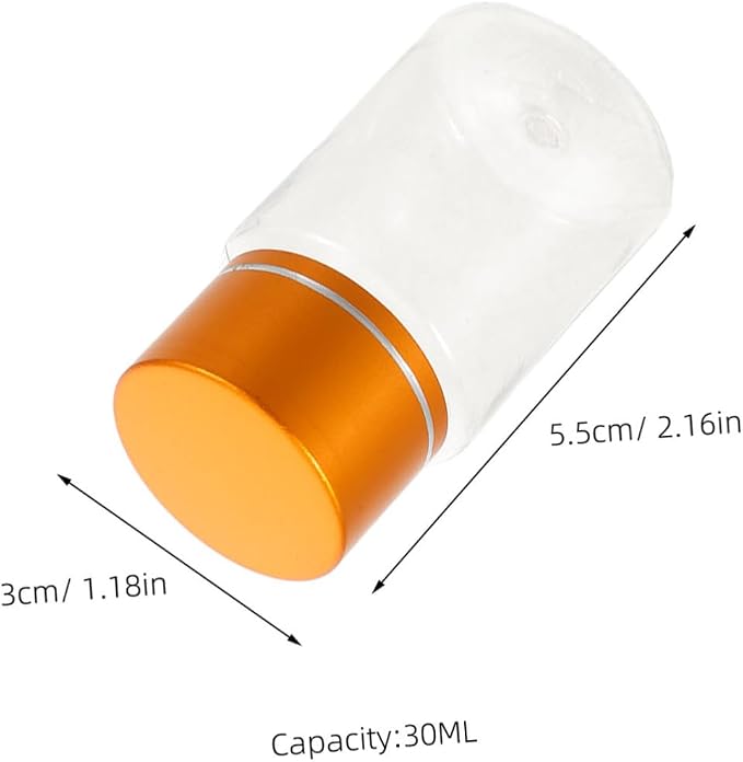 20pcs 30ml Plastic Sealing Bottles with Airtight Lids, Leakproof Pill Containers for Powder Supplements and Medication Storage, Portable Organizer for Travel and Countertop Use