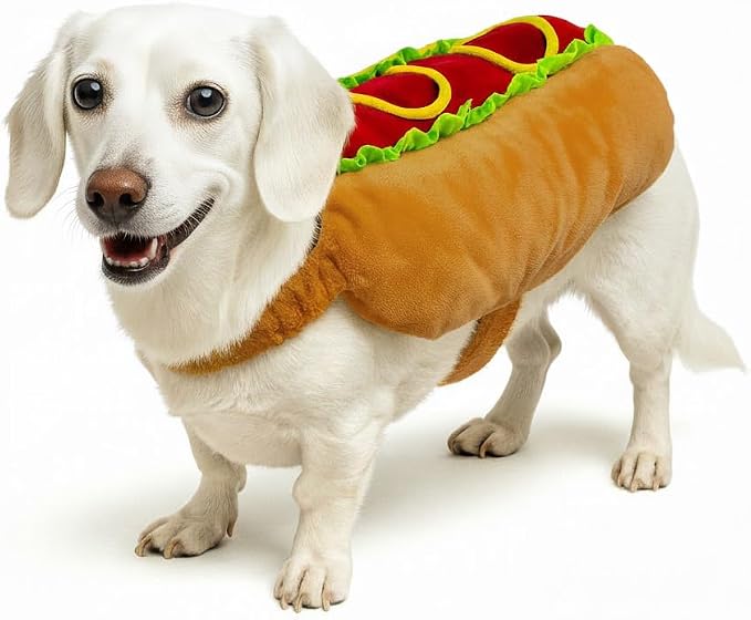 Delicious Hot Dog Pet Costume, Medium